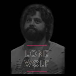 Alan (Zach) Lone Wolf - Original - Raglan 3/4 Tee Design