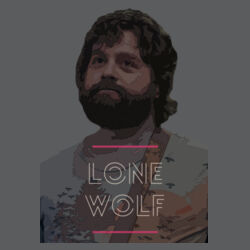 Alan (Zach G) Lone Wolf - POP Colour - Unisex Tee Design