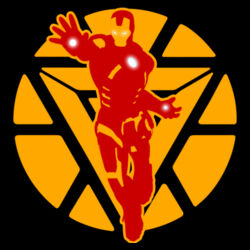 Iron-Man with Symbol - Men's Singlet Design