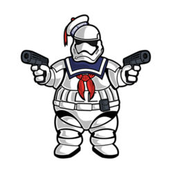 Marshmallow Trooper Design