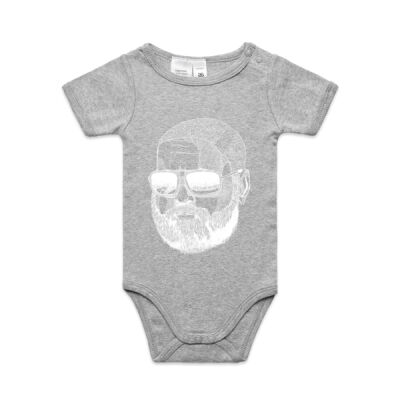Alan (Zach G) Sketch - Baby Jumpsuit Thumbnail