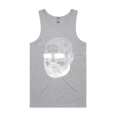 Alan (Zach G) Sketch - Men's Singlet Thumbnail