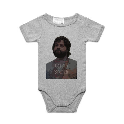 Alan (Zach G) Lone Wolf - POP Colour - Baby Jumpsuit Thumbnail