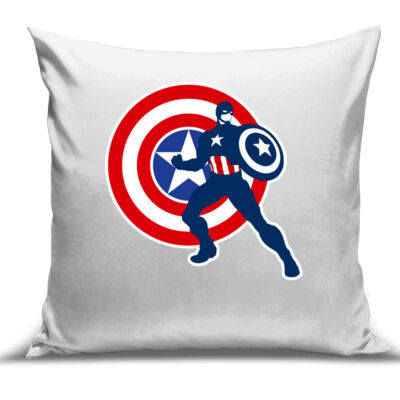 Captain America with Symbol - Cushion Cover Thumbnail