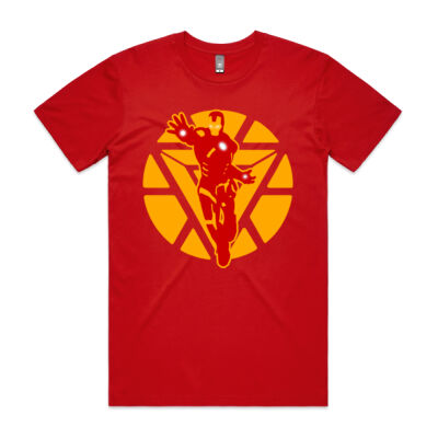 Iron-Man with Symbol - T-Shirt Unisex Thumbnail