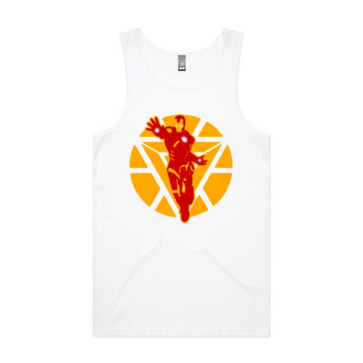 Iron-Man with Symbol - Men's Singlet Thumbnail