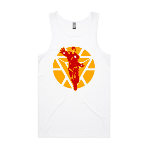 Iron-Man with Symbol - Men's Singlet Thumbnail