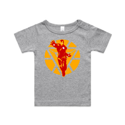 Iron-Man with Symbol - Baby Tee Thumbnail