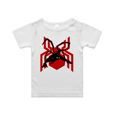 Spiderman Homecoming with Symbol - Baby Tee Thumbnail