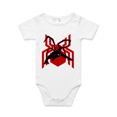Spiderman Homecoming with Symbol - Baby Jumpsuit Thumbnail