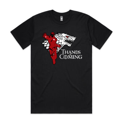 Thanos is Coming - Classic T-Shirt (Heavy Weight) Thumbnail