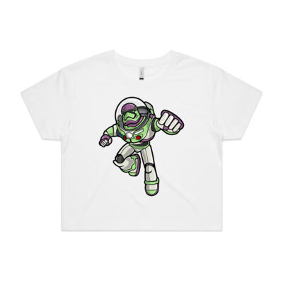 Buzz Trooper - Women's Crop Tee Thumbnail