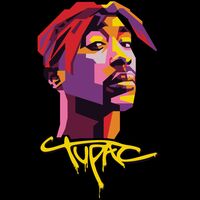Tupac Wpap - Pop Art Thumbnail