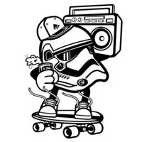 Skateboarding Mini Trooper Thumbnail